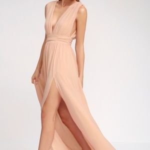 Blush Maxi Dress